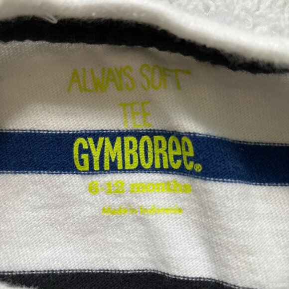 FREE w/ Purchase | Gymboree 6-12M Long Sleeve Shirt Striped - Playwear Flawed - Picture 2 of 15